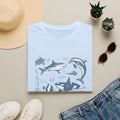 Ocean Life Tee — Vintage Marine Animals Shirt (Shark, Dolphin, Whale, Turtle)
