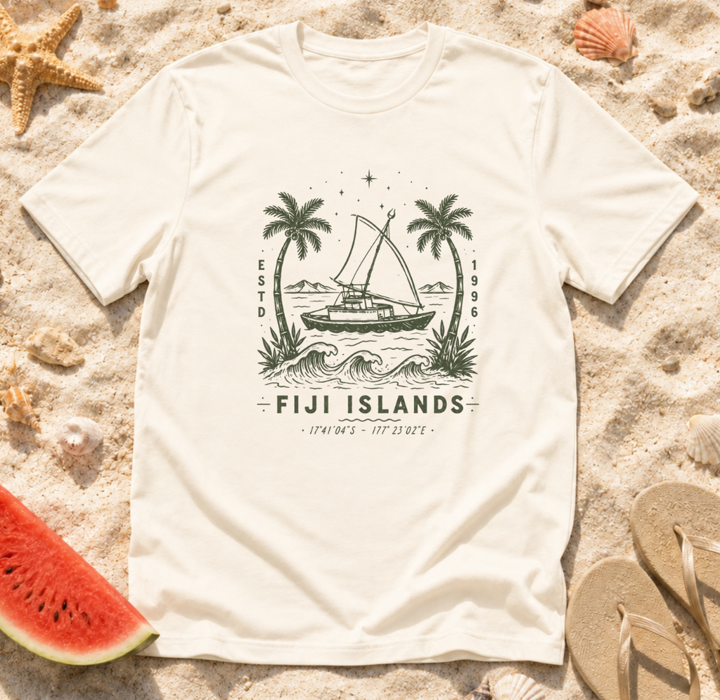 Fiji Islands Sailboat T-Shirt