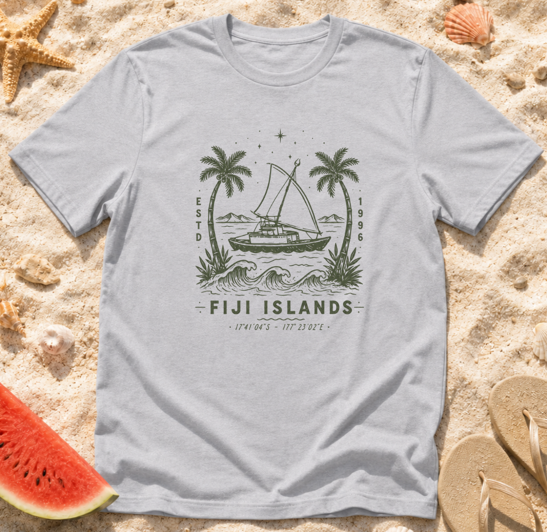 Fiji Islands Sailboat T-Shirt