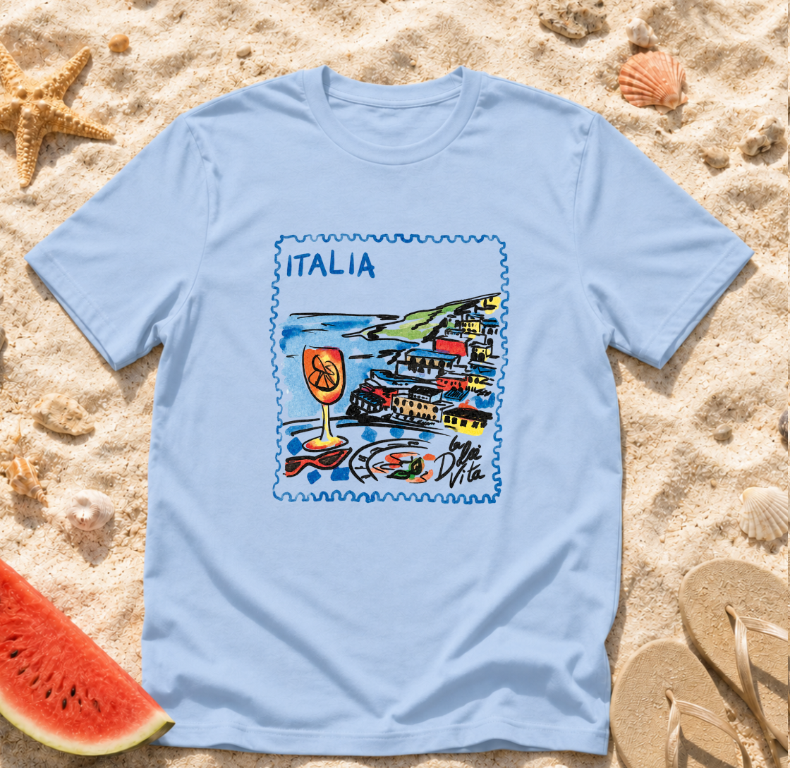 Italia Postcard T-Shirt
