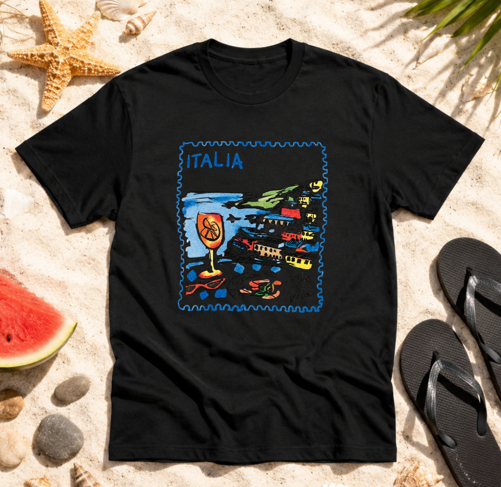 Italia Postcard T-Shirt