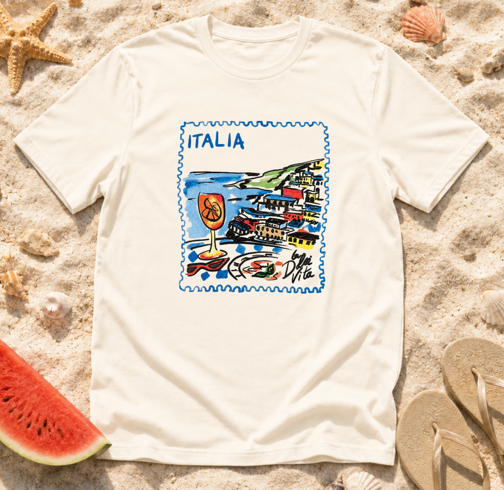 Italia Postcard T-Shirt