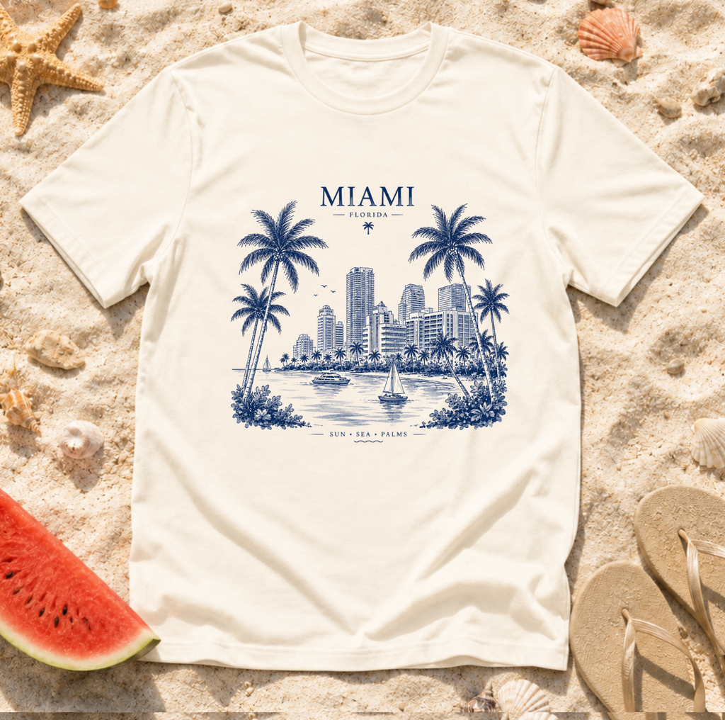 Miami Skyline T-Shirt
