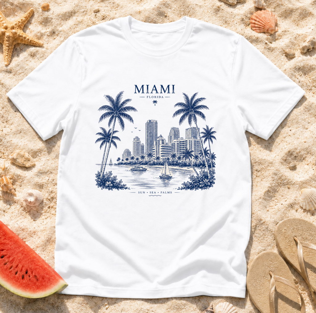 Miami Skyline T-Shirt