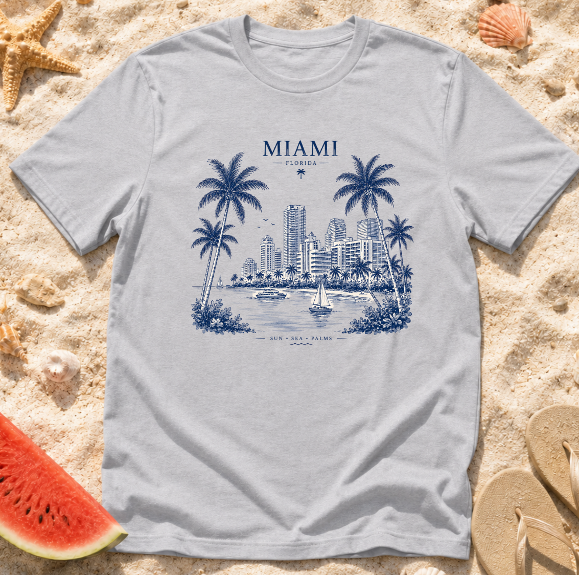 Miami Skyline T-Shirt