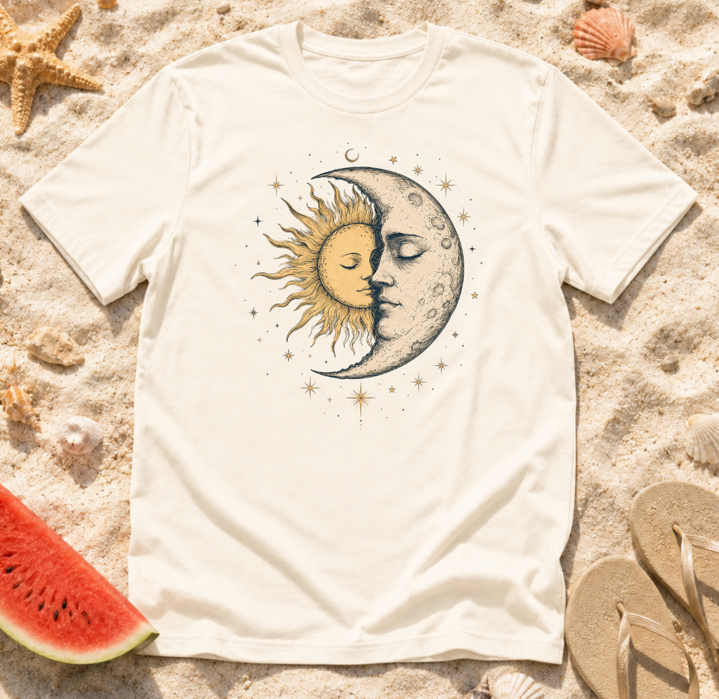 Celestial Sun and Moon T-Shirt