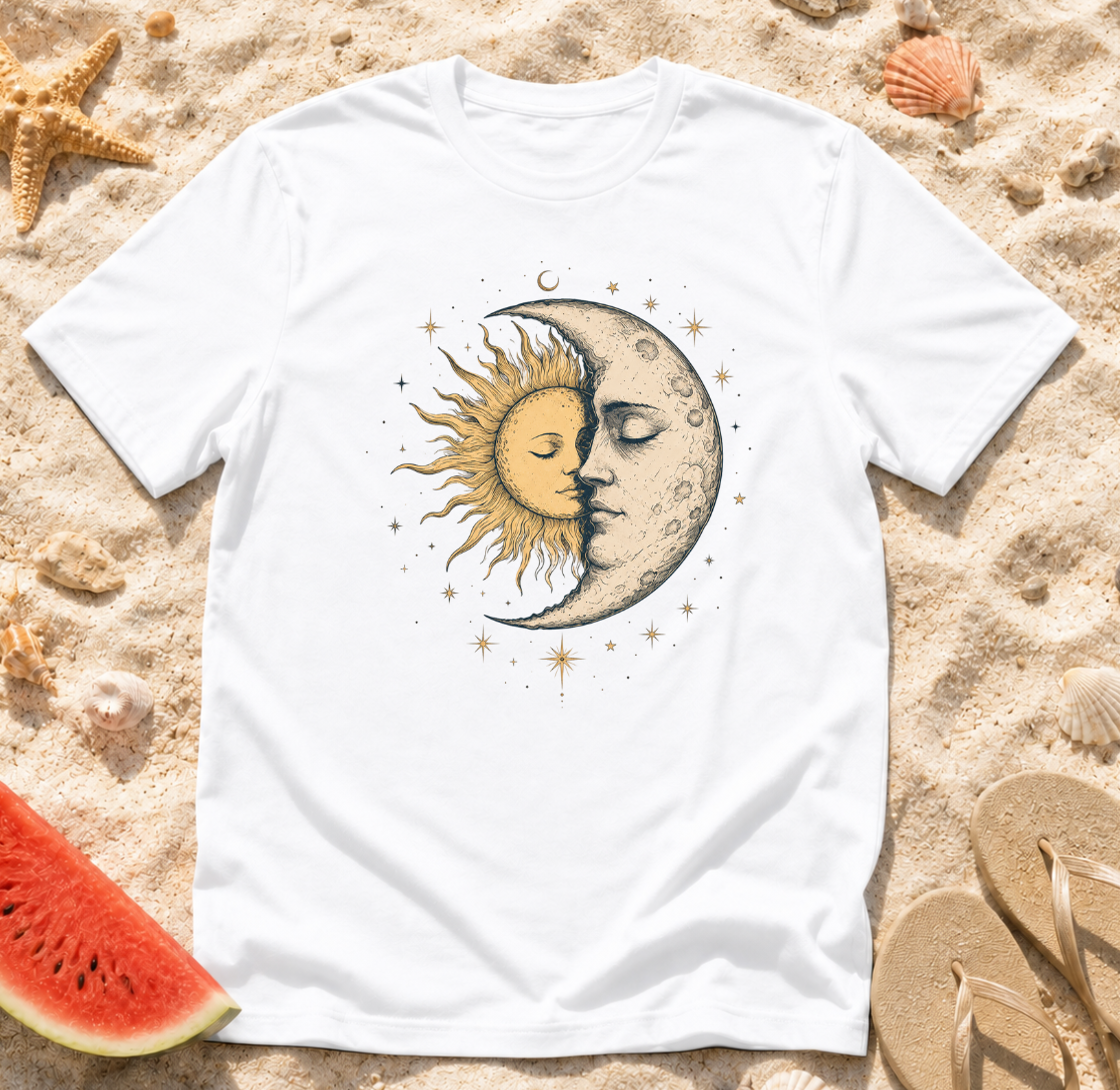 Celestial Sun and Moon T-Shirt