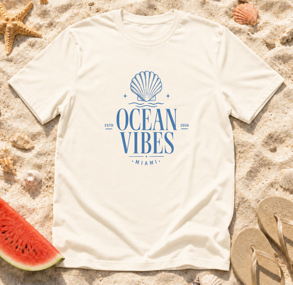 Ocean Vibes Shell T-Shirt