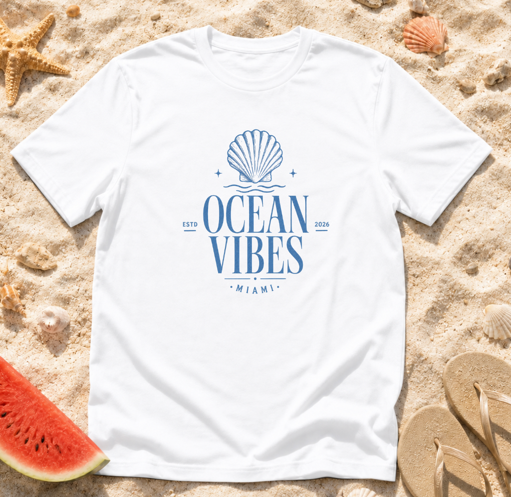 Ocean Vibes Shell T-Shirt