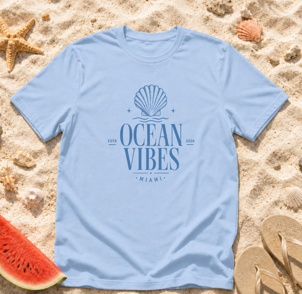 Ocean Vibes Shell T-Shirt