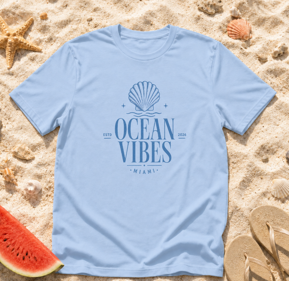 Ocean Vibes Shell T-Shirt