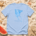 Manta Ray Watercolor T-Shirt