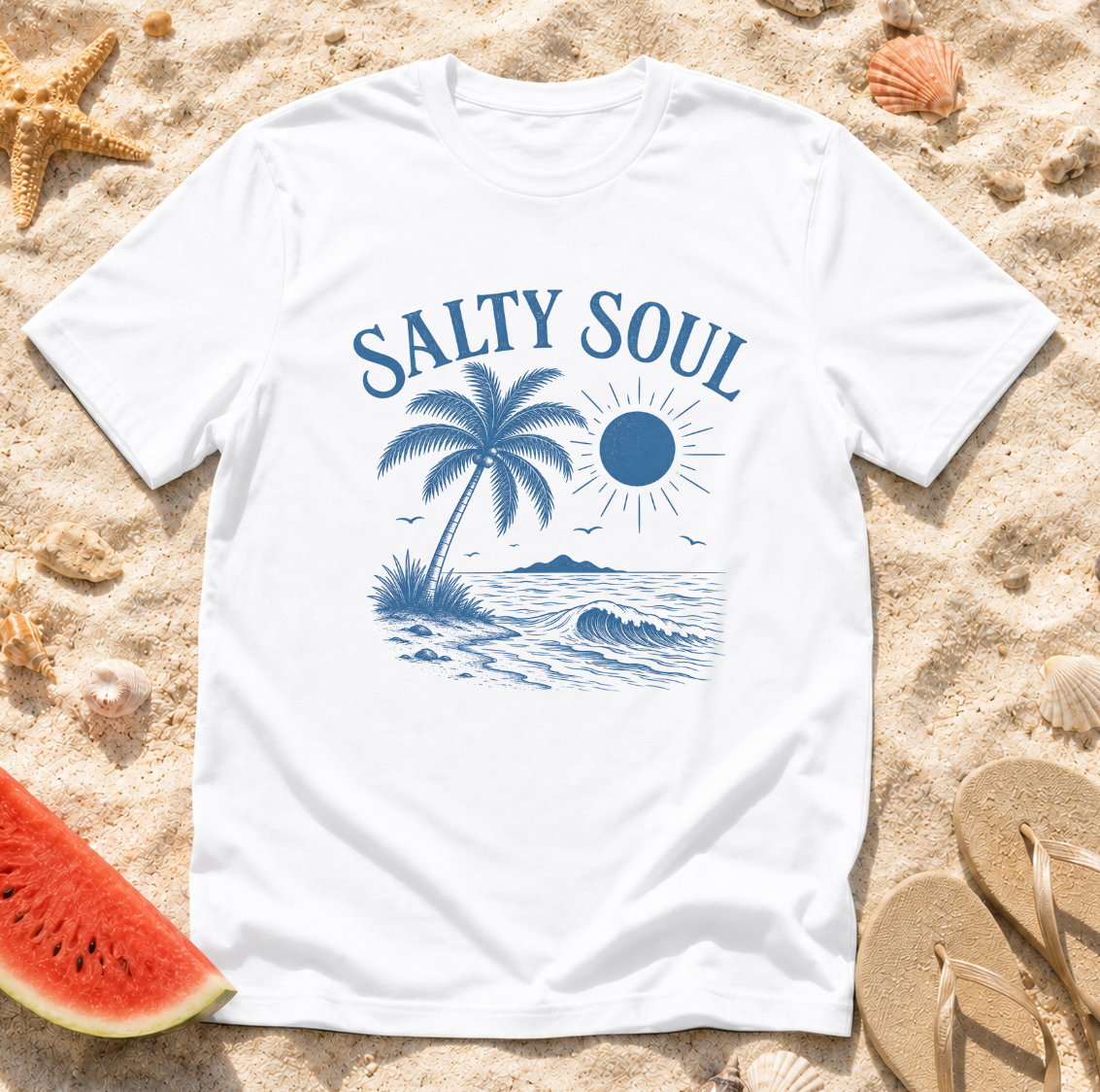 Salty Soul Beach T-Shirt