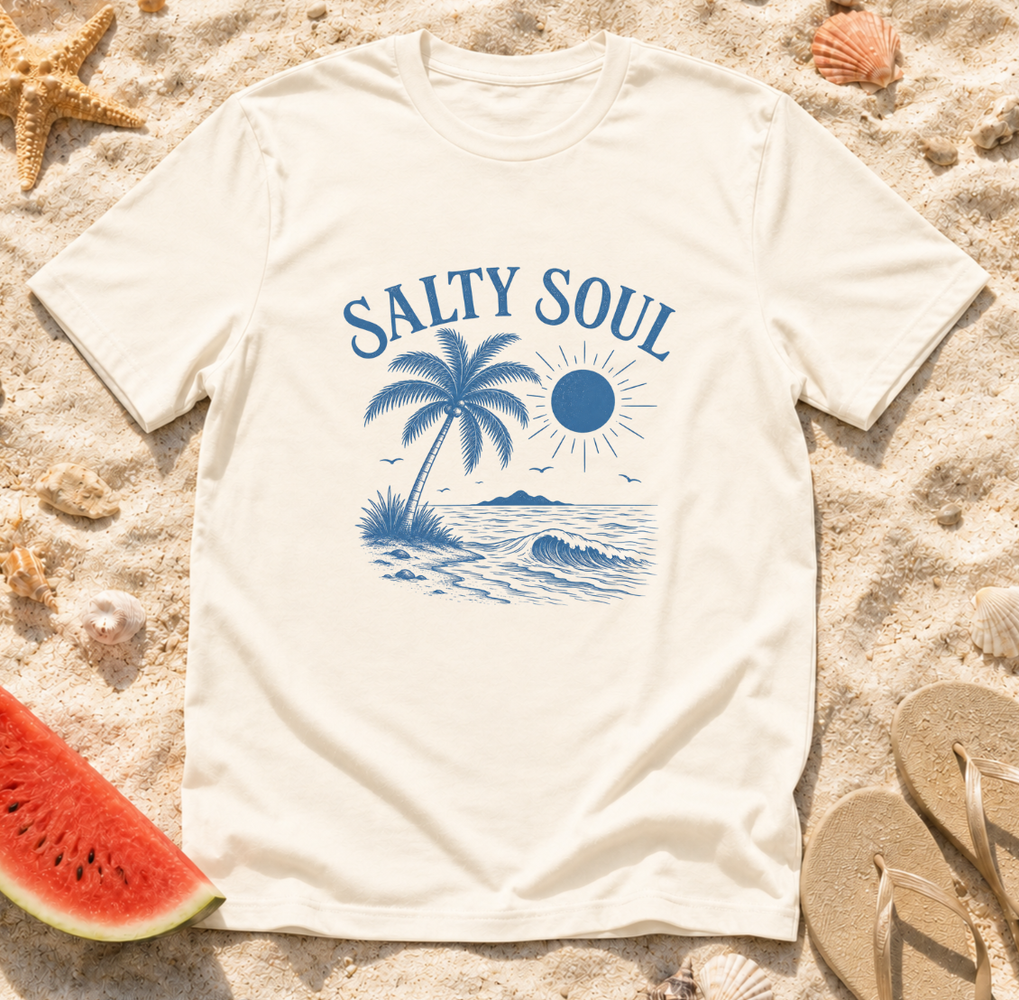Salty Soul Beach T-Shirt