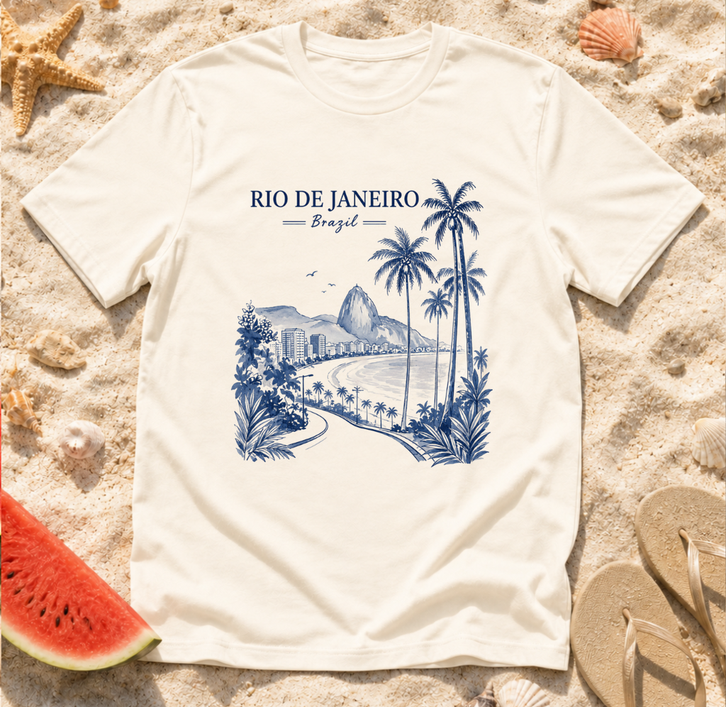 Rio de Janeiro Scenic Beach T-Shirt