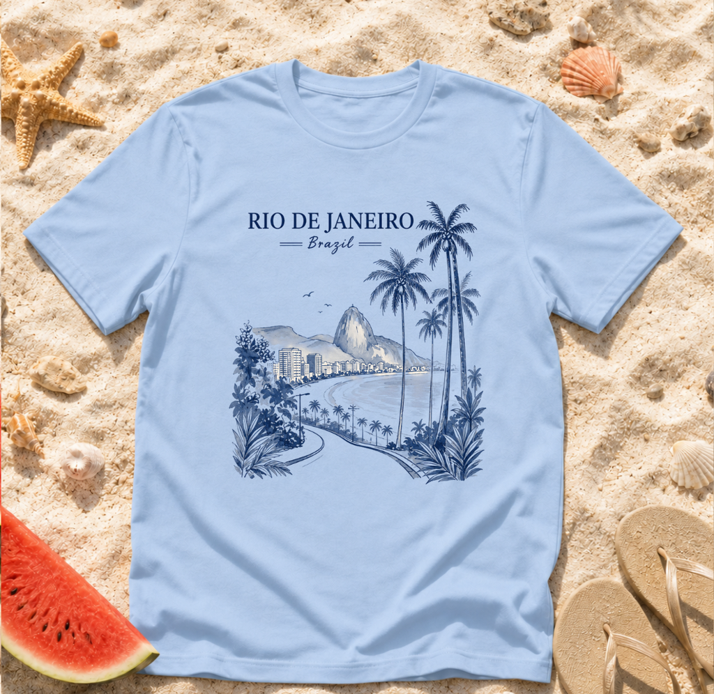 Rio de Janeiro Scenic Beach T-Shirt