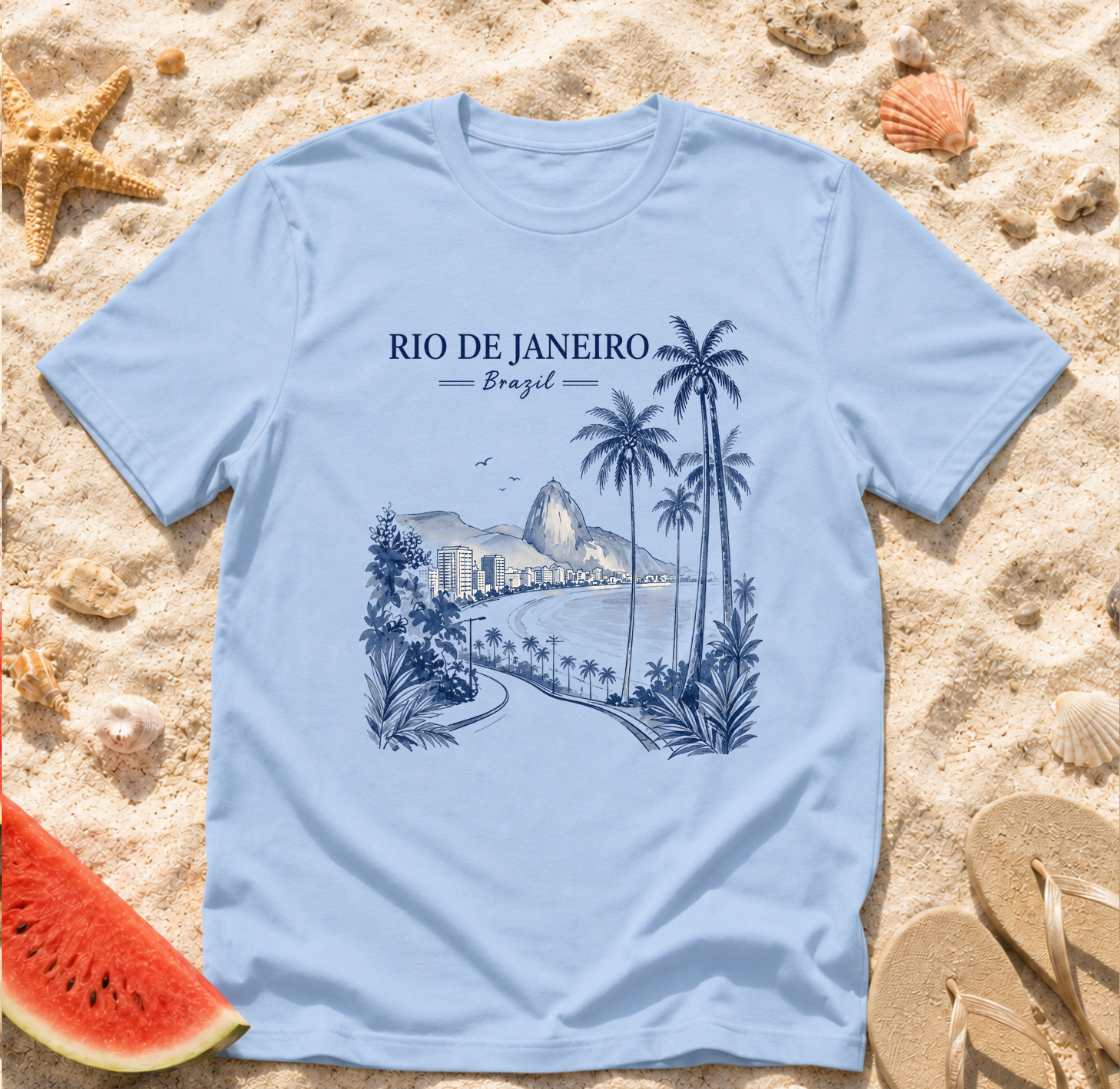 Rio de Janeiro Scenic Beach T-Shirt
