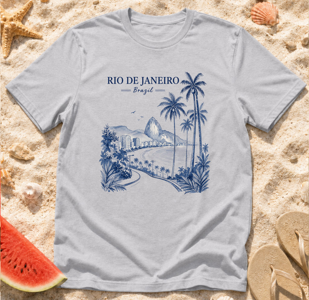 Rio de Janeiro Scenic Beach T-Shirt
