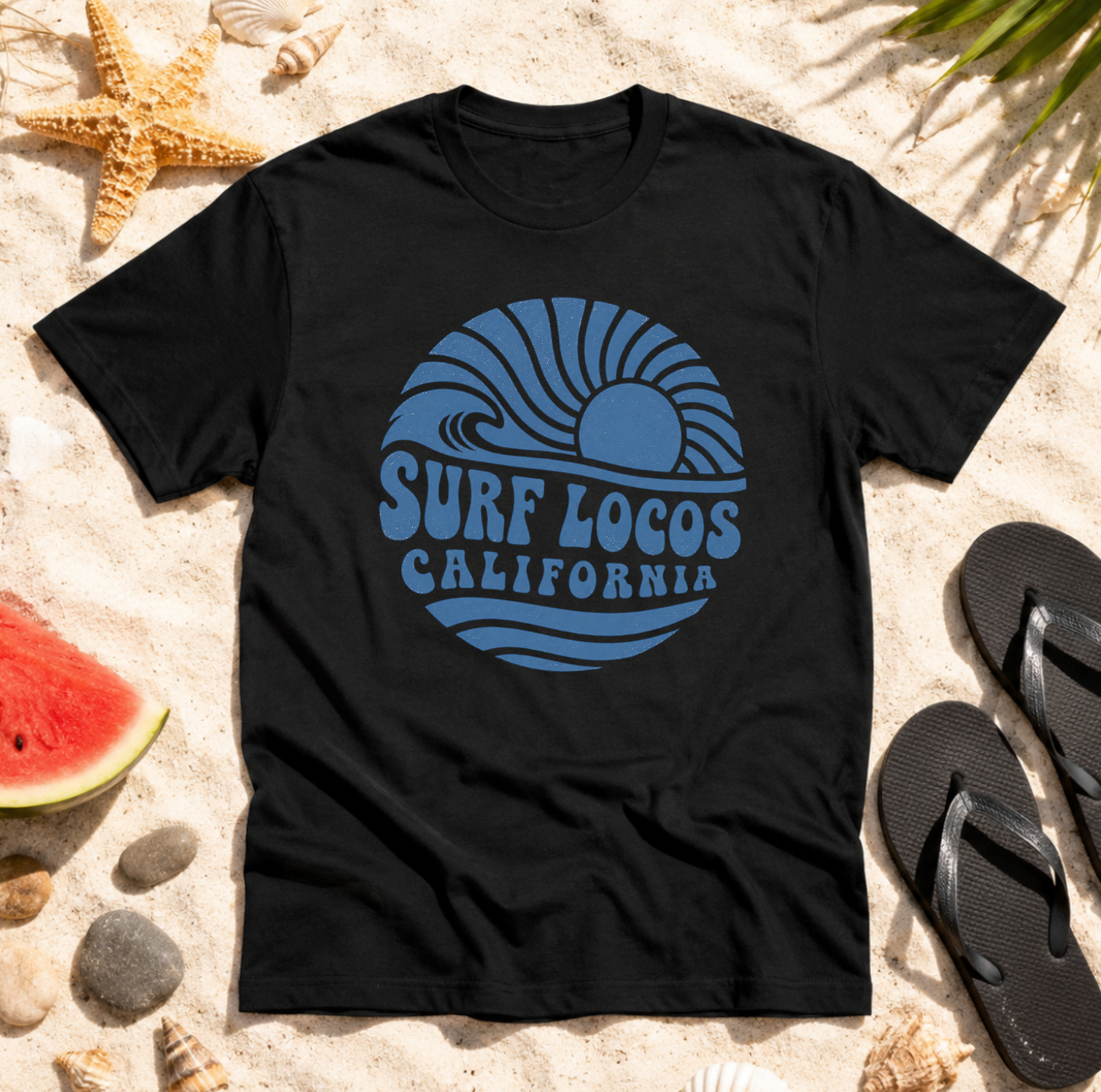 Surf Locos California T-Shirt