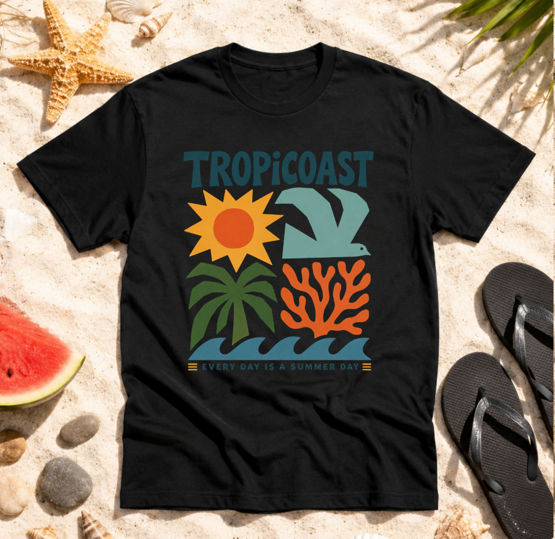 Tropicoast Every Day Is a Summer Day T-Shirt