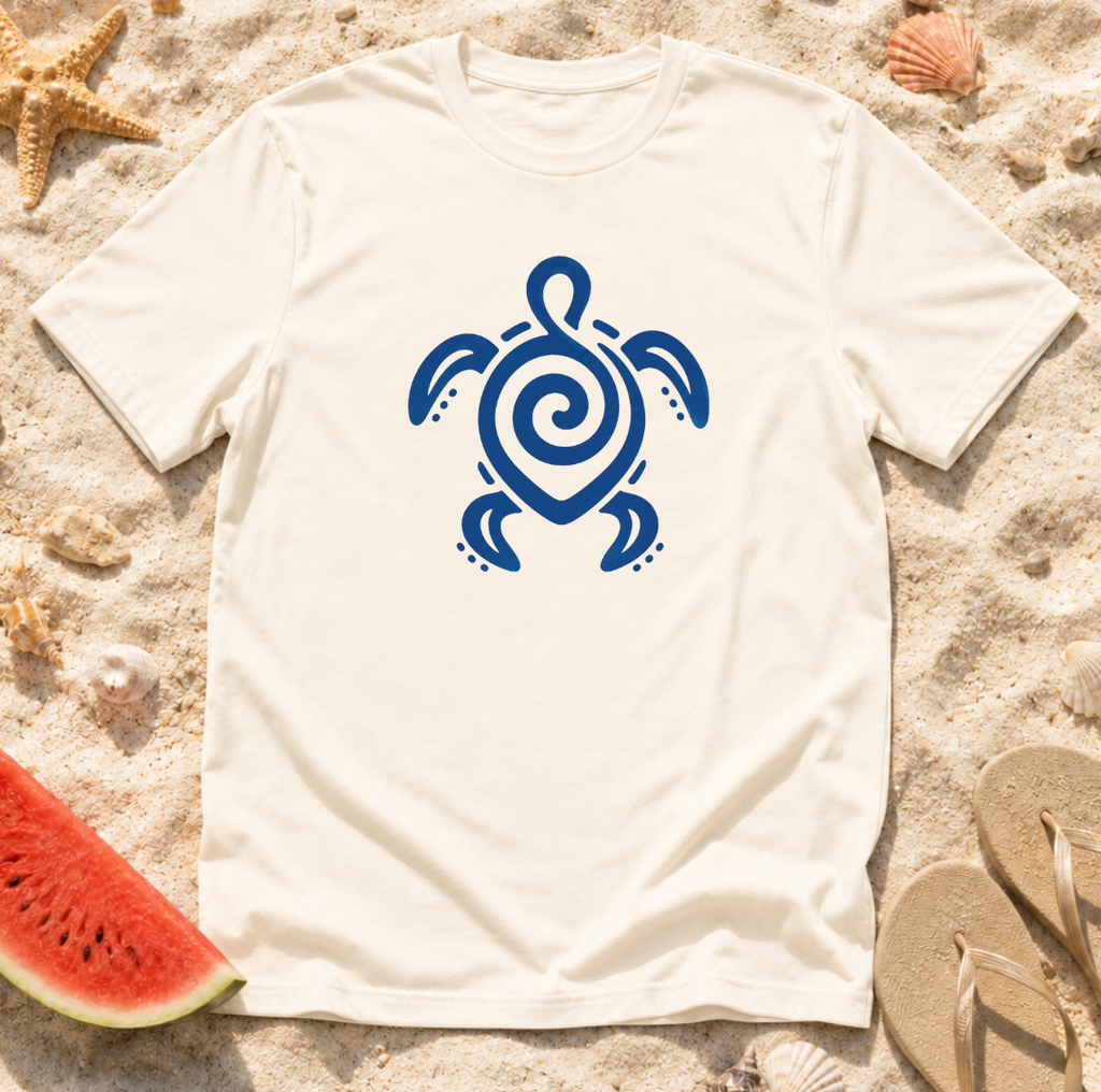 Nautical Tribal Turtle T-Shirt
