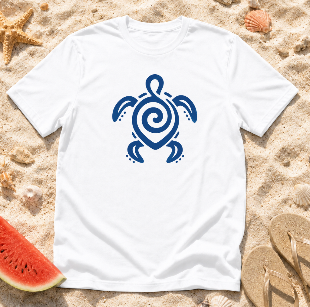 Nautical Tribal Turtle T-Shirt