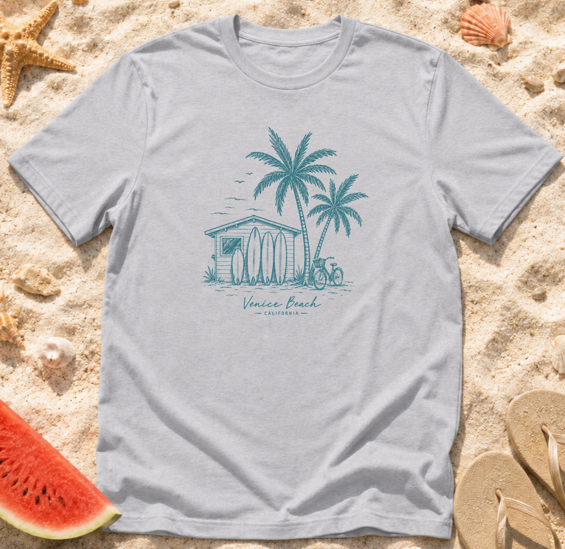 Vintage Surf Shack Venice Beach T-Shirt