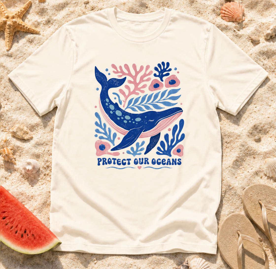 Protect Our Oceans Whale T-Shirt