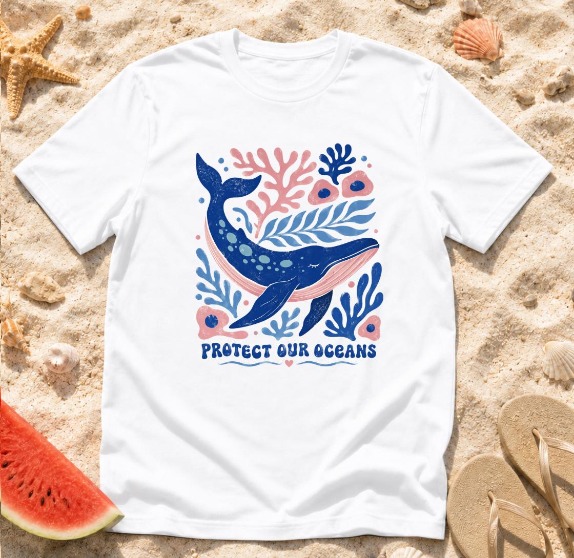 Protect Our Oceans Whale T-Shirt