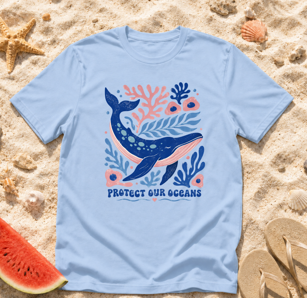 Protect Our Oceans Whale T-Shirt
