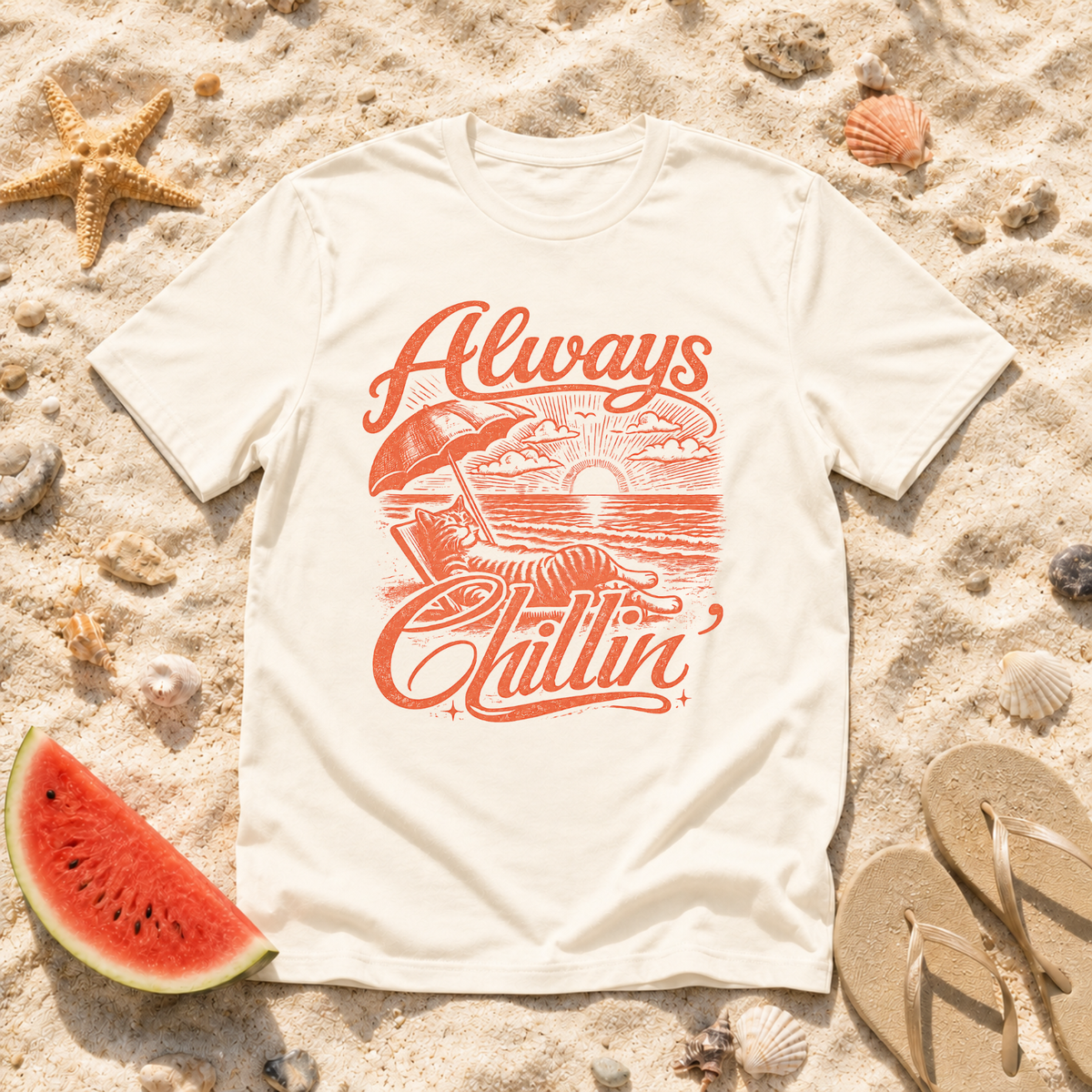 Always Chillin' Beach T-Shirt