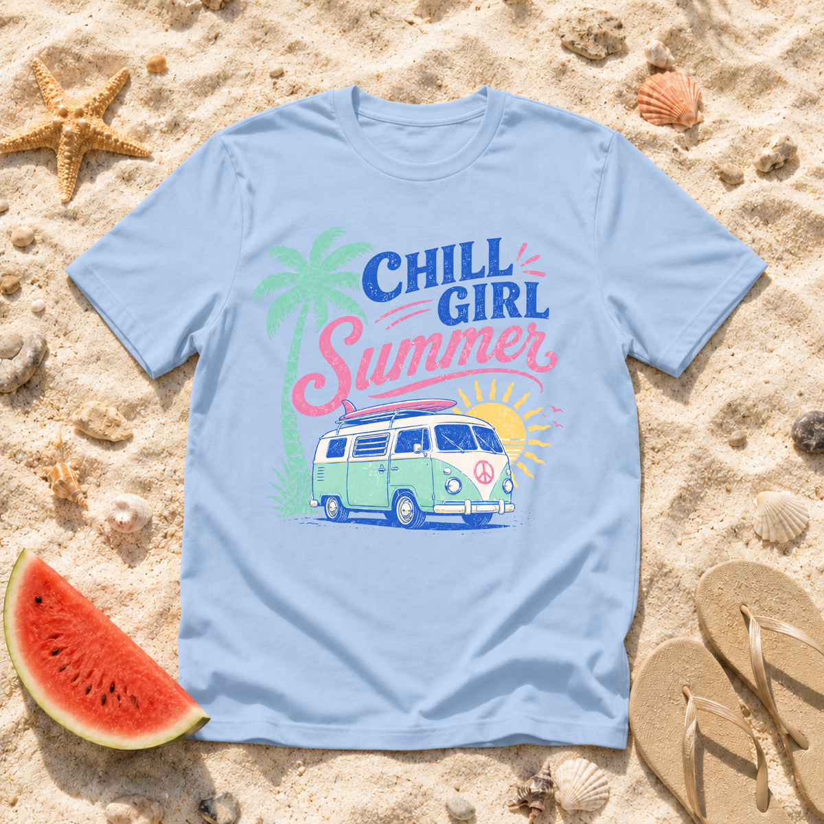 Chill Girl Summer T-Shirt
