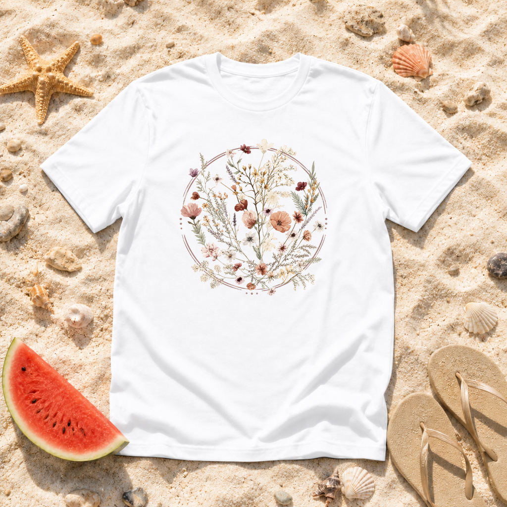 Floral Wreath T-Shirt