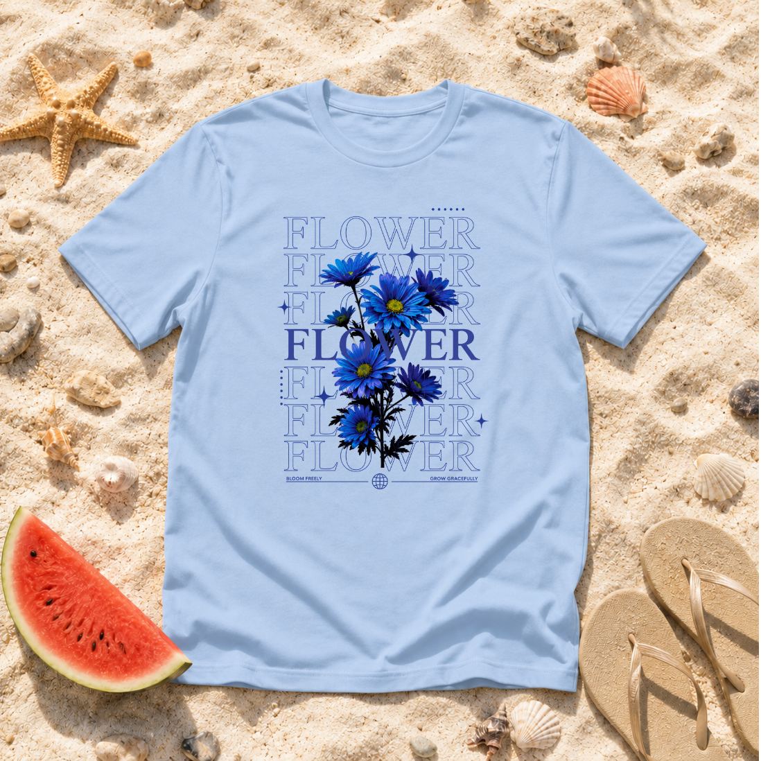 Blue Cornflower T-Shirt