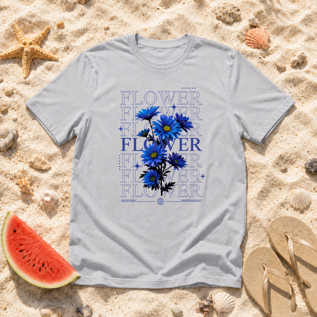 Blue Cornflower T-Shirt