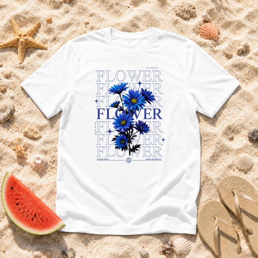 Blue Cornflower T-Shirt
