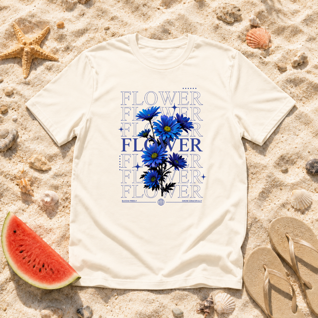 Blue Cornflower T-Shirt