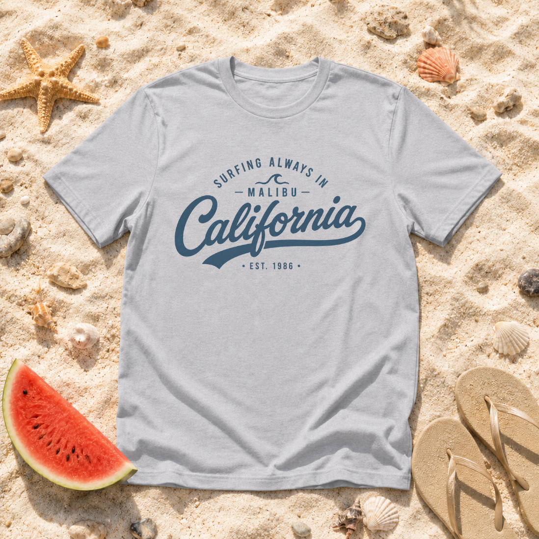 California Surfing Always Wins T-Shirt