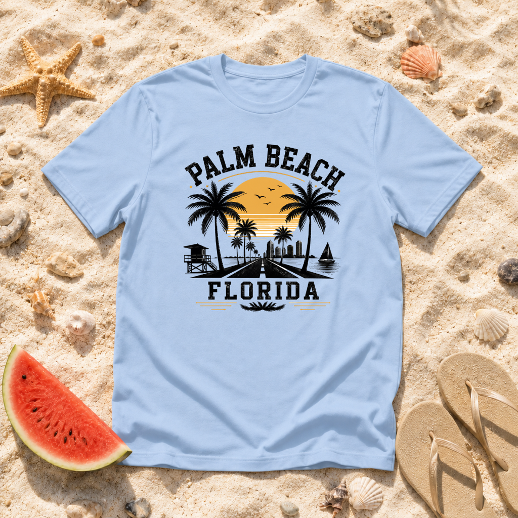 Palm Beach Florida Sunset T-Shirt
