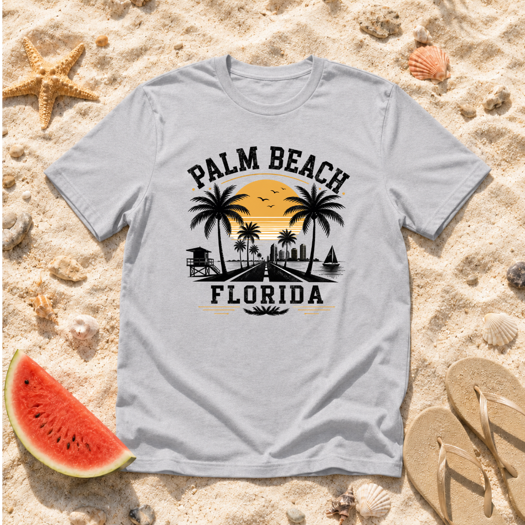 Palm Beach Florida Sunset T-Shirt