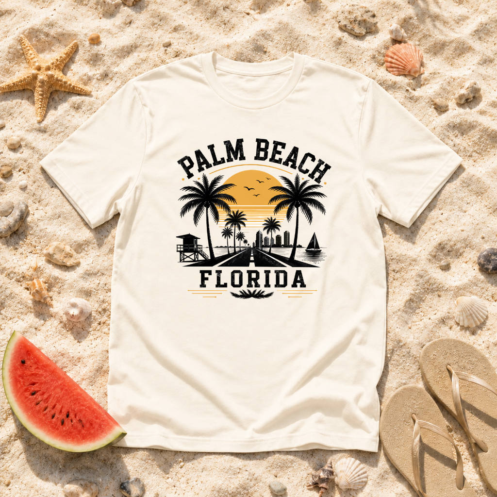Palm Beach Florida Sunset T-Shirt