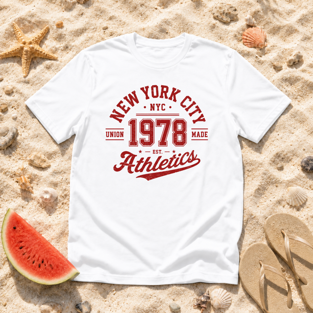 New York City 1978 Athletics T-Shirt