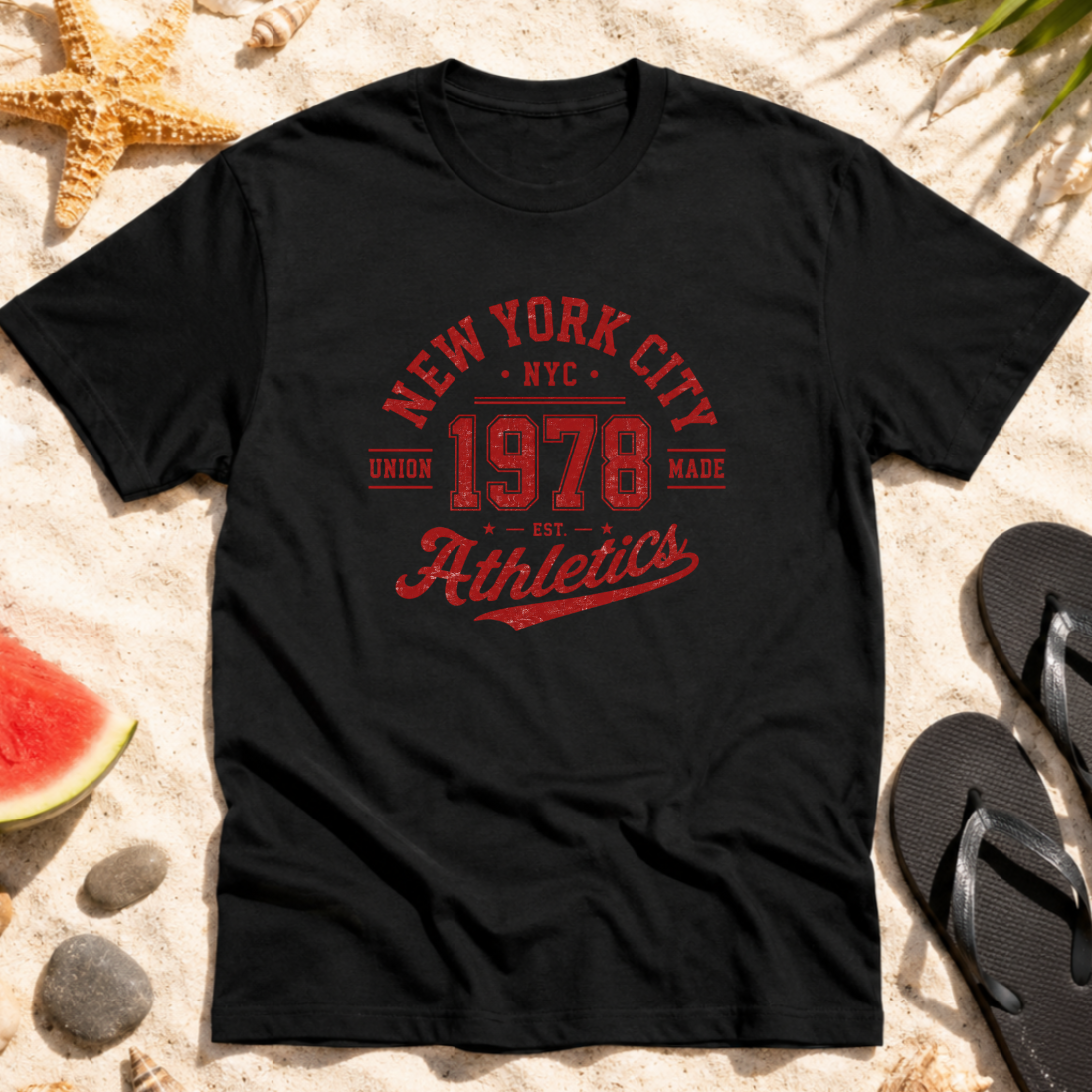 New York City 1978 Athletics T-Shirt