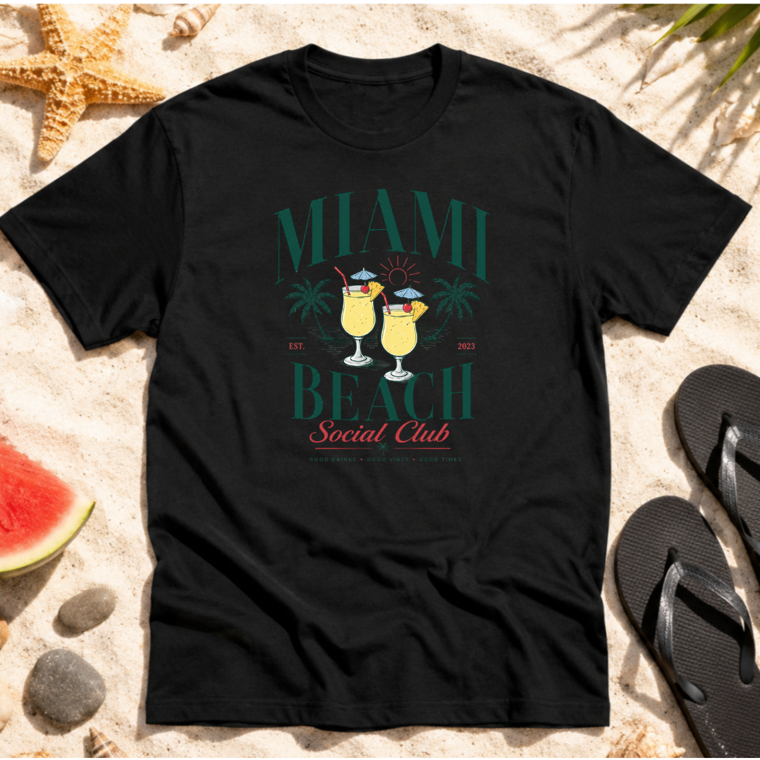 Miami Beach Social Club T-Shirt