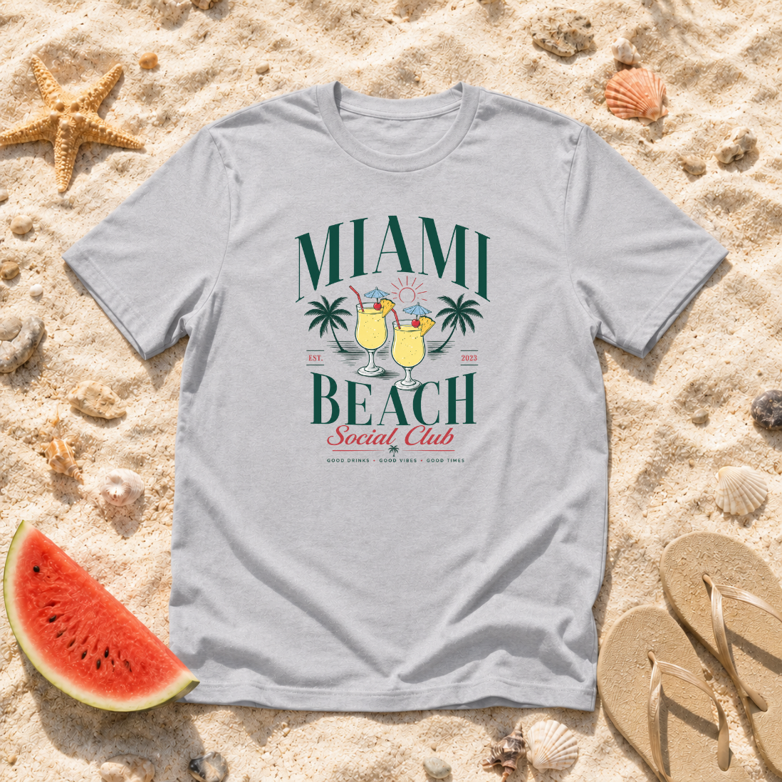 Miami Beach Social Club T-Shirt