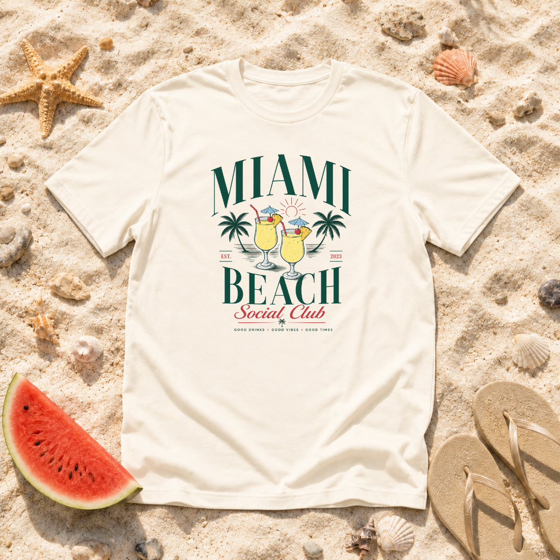 Miami Beach Social Club T-Shirt