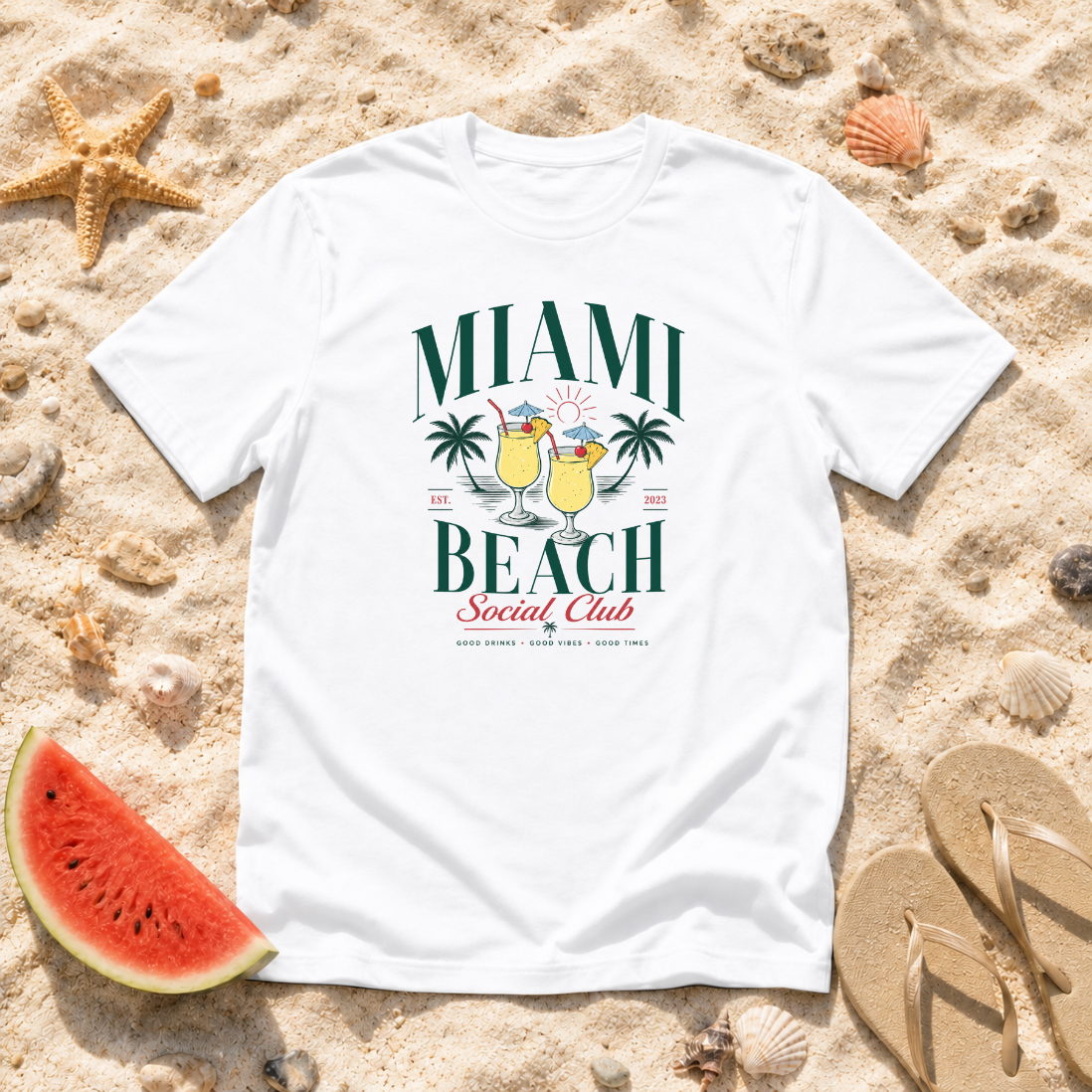 Miami Beach Social Club T-Shirt