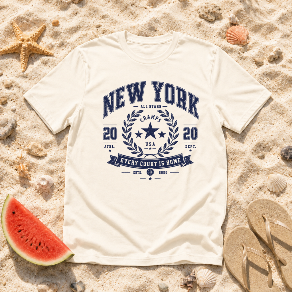 New York 2020 Vintage Crest T-Shirt