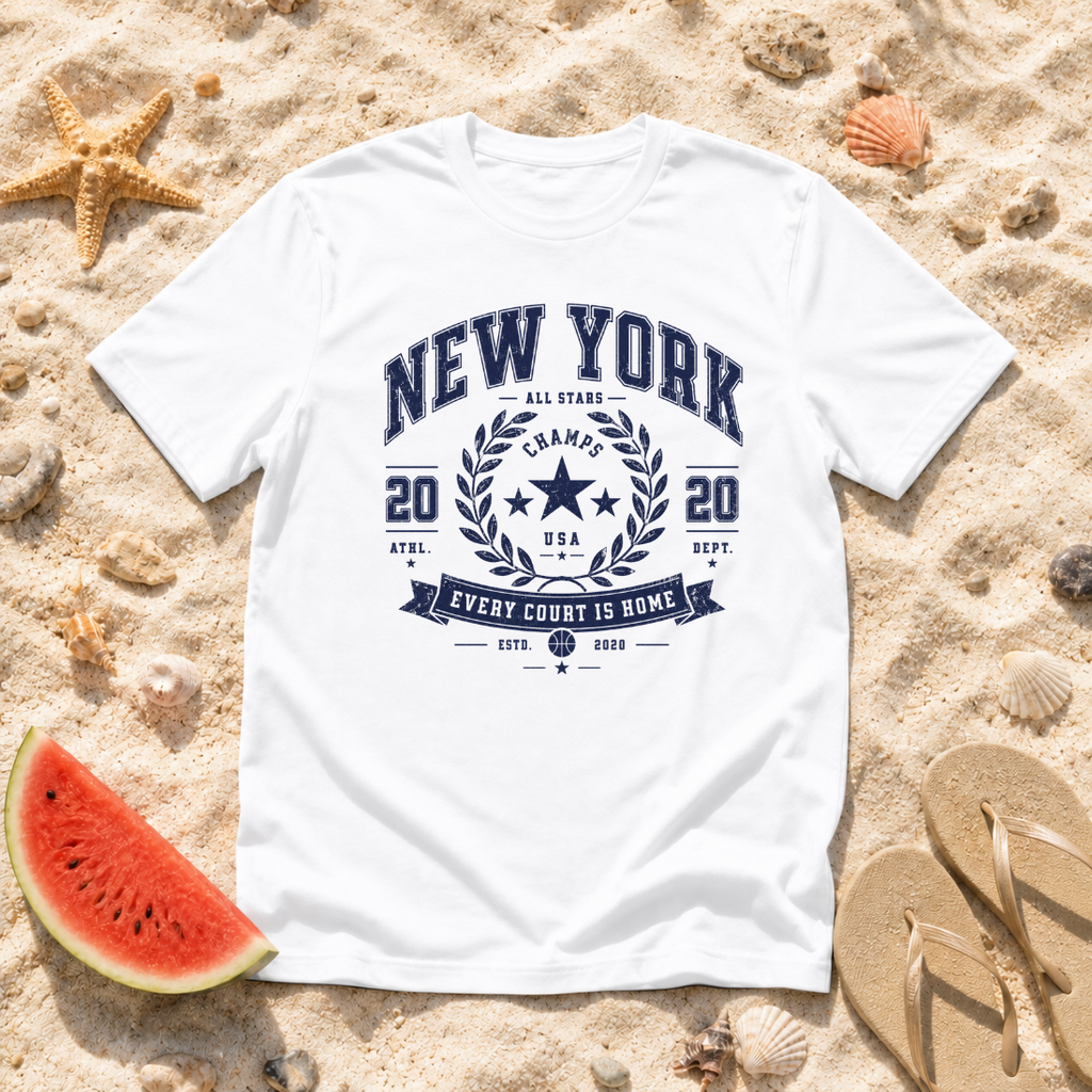 New York 2020 Vintage Crest T-Shirt