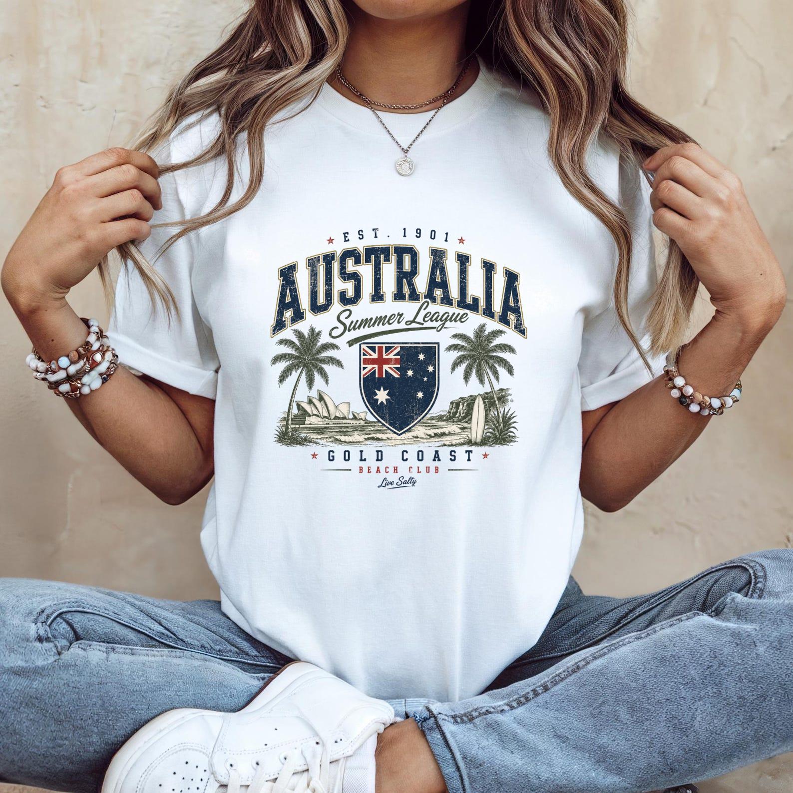 Australia Flag T-Shirt, Australian Pride Shirt, Aussie Graphic Tee, Australia Souvenir Shirt, Kangaroo Tee, Australian Gift Shirt